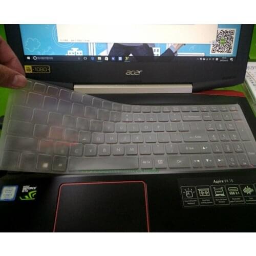TPU Keyboard Protective Cover Skin Protector For 15.6" Acer NITRO 5 AN515-52 AN515 AN5 VX 15 VX5-591G V 17 Gaming VN7-793G 17.3