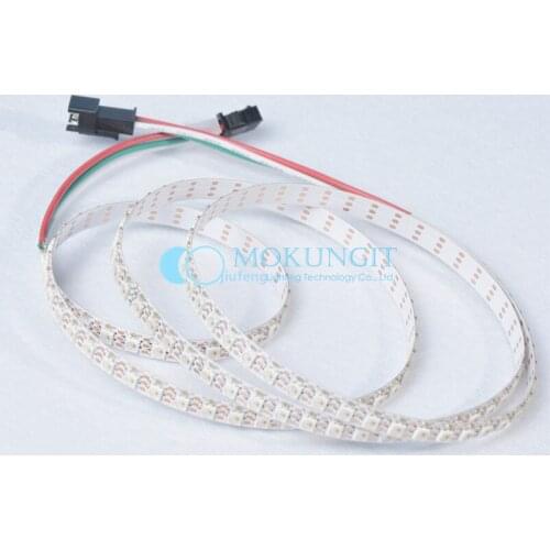 10X1M SK6812 3535 144LEDs/m 7mm PCB Addressable led pixel strip light DC5V SK6812 MINI 3535 RGB IP30 non waterproof as WS2812B