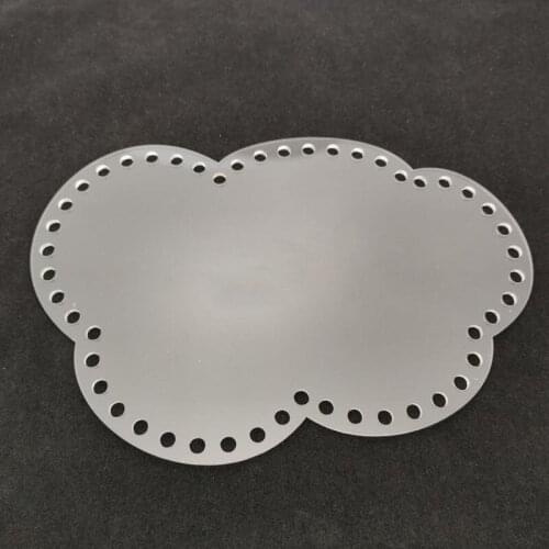 6pcs/Lot Acrylic Base Handmade Bag Accessories Crochet Bag Bottom DIY Womens Bag Material