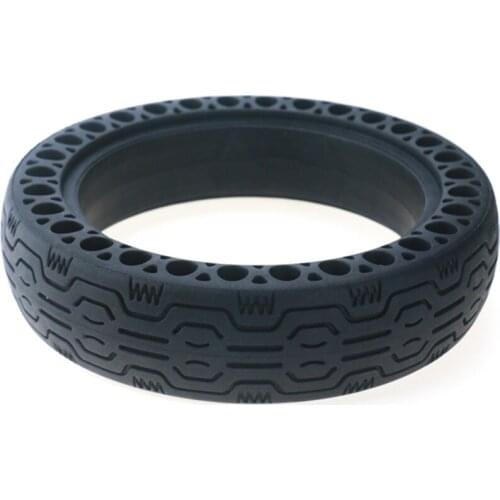 8.5 Inch Anti-Explosion Black Pattern Honeycomb Solid Tire for Xiaomi M365 Electric Scooter/8 1/2*2 Tubeless Pneumatic Tyres