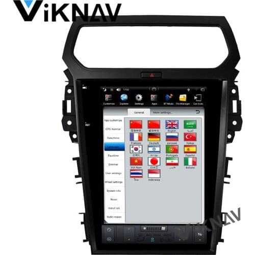 Car radio for ford explorer 2013 2014 2015 2016 2017 android screen auto stereo receiver multimedia player gps navigation