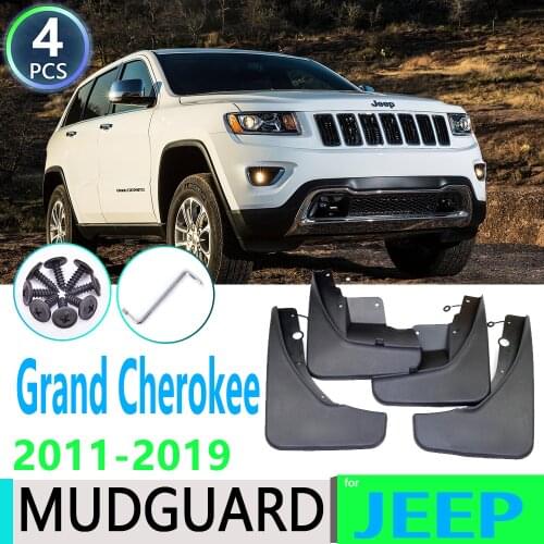 For Jeep Grand Cherokee WK2 2011~2019 2012 2013 2014 2015 2016 2017 Fender Mudguard Mud Flaps Guard Splash Flap Car Accessories