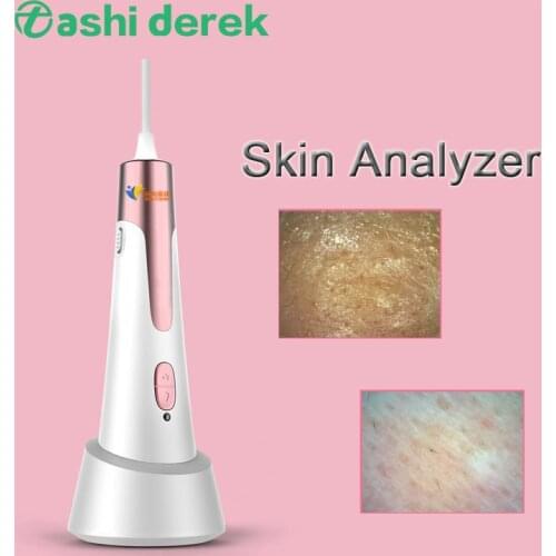 Digital Skin Oil Content Analyzer High Precision UV Skin Tester Pore Spots Skin Problem Reflection Skin Care Magic Test Tool IS6