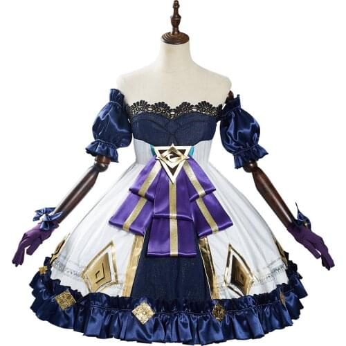 Game LOL Gwen Cosplay Costume Outfits Halloween Carnival Suit