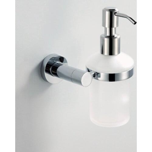 Brass chrome soap dispenser holder, liquid soap dispenser, bathroom fittings GB011G