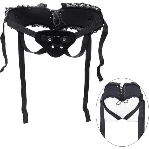 Manyjoy BDSM Bondage Strap On Dildos Pants Lace Penis Lesbian Panties Female Masturbator Adult Game Sex Toys for Women Couples