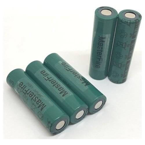 MasterFire 5PCS/LOT New Original FDK 18670 HR-4/3FAU 4500mah NiMH 1.2V battery Ni-MH batteries cell