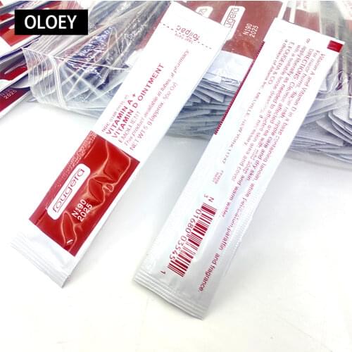 20PCS Ointment After Cream for Tattoos Care Skin Repair VA VD Vitamin Body Art Healing Skin Permanent Makeup Tools