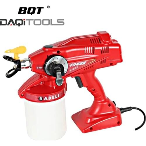 BQT wall electric automatic airless paint sprayer machine gun spray Latex paint putty coating Emulsion diaphragm pump portable