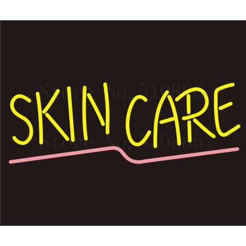 Custom Signage NEON SIGNS For Skin Care Tube BAR PUB Signboard Display Decorate Store Shop Light Sign 17*14"