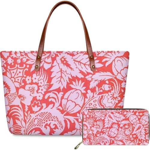 New Fashion Women Handbag Polynesian tribal style pattern custom Woman Messenger Bags For Girls Lady Shoulder leather purse