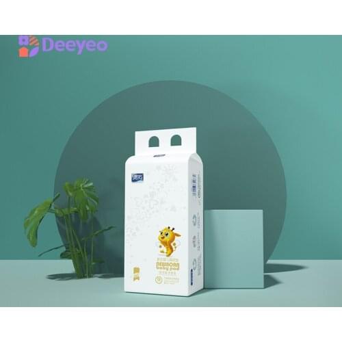 Disposable Urine Pad Baby Diaper Deyo Newborn Babies Waterproof Breathable Diapers Trial Pack Babies Change Pad