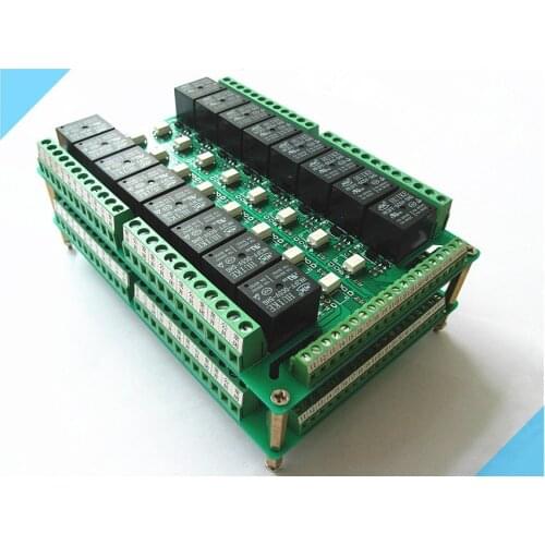 32 relay module control board 3.3V 5V 9V 12V 24V PLC driver board amplifier board