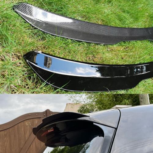 Golf 7 Gloss Black / Carbon Fiber Look Maxton Style Rear Roof Spoiler Wing Fit For VW Golf 6 7.5 GTI GTD R 2009-2020