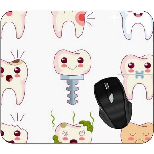Gaming Mouse Pad Teeth Oral Health Professional Mousepad