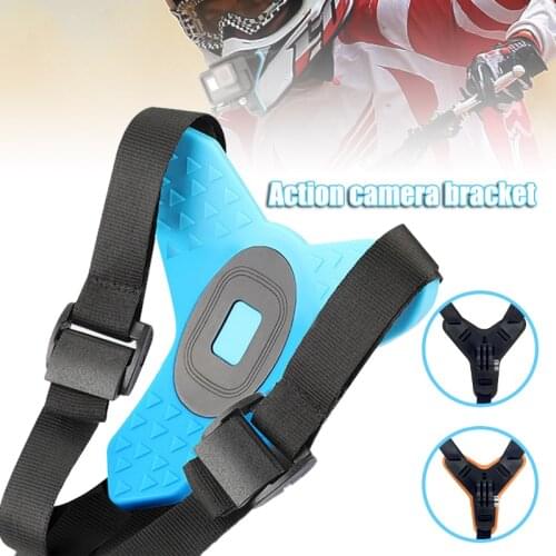 Helmet Chin Mount Motorcycle Helmet Strap Chin Holder Widely Compatible with Action Camera MC889