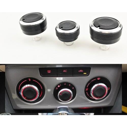 Air Conditioning Knob Vehicle Air Conditioner Temperature Control Switch for Volkswagen VW jetta MK5 passat B6 B7 / for Skoda Oc
