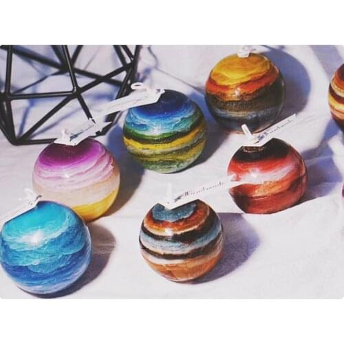 Sphere Ball Style Romantic Candle Scented Candle DIY Mold Soap Clay Crafts Making Shaping Mold Handmade Gifts Accessory Mold