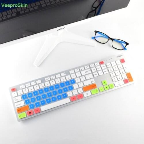 For Asus Vivo AiO V221 V272 V222 V221IC V227UN V272UA V222GB V222UA V222GA V222UB Desktop PC silicone Keyboard Cover skin