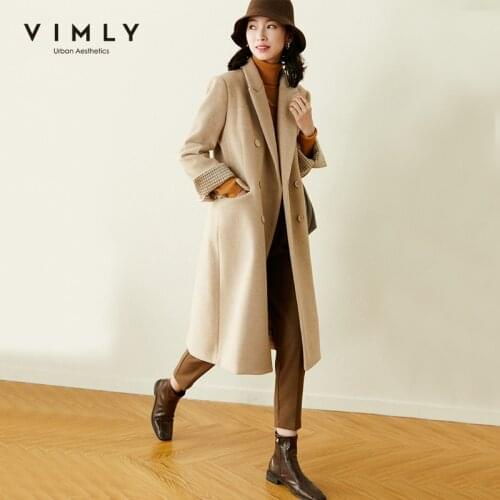 Женские утепленные пальто Vimly China At AliExpress