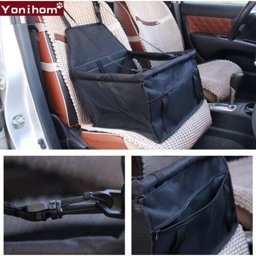 Bag for Dog Car Safe Pet Carrier Breathable Mesh Bag for Dogs Travel Pet Carrier Backpack Pet Travel Dog Cat Pets Car Seat Pad