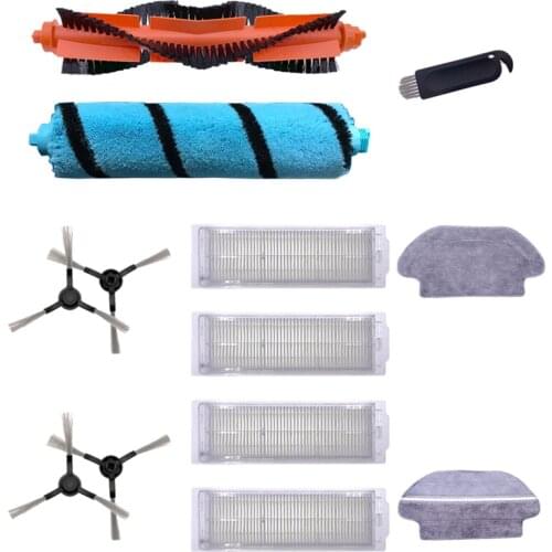 For Xiaomi Mijia Mop Pro STYJ02YM/VIOMI V2 PRO/V3 Robot Vacuum Cleaner Main/Side Brush Hepa Filter Wheel Parts Accessories