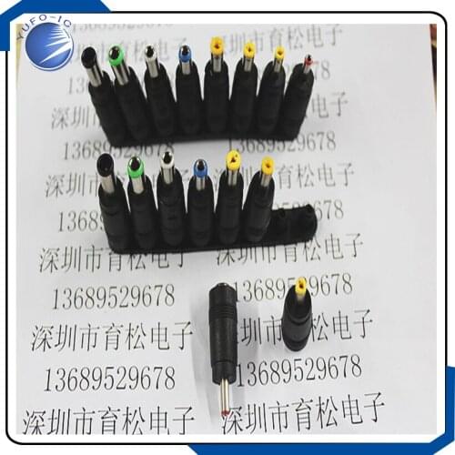 1PCS/Lot Round 1 rows of 8 transposition notebook computer power universal adapter power conversion DC head YF201604