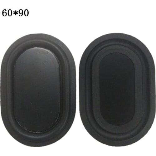 2PCS Oval Shape Bass Diaphragm Rubber Speaker Plate Passive Radiator Auxiliary Bass Vibration Plates 2040-6090 Wholesales