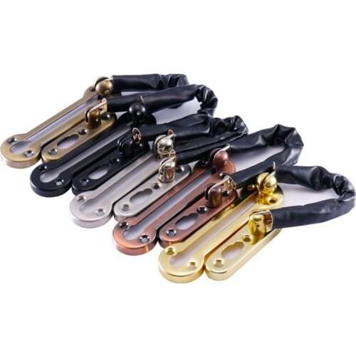 304 Stainless Steel Security Door Chain Lock Anti-theft Door Chain Door Latch Nail Thicken Door Lock Hardware