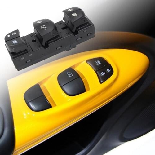 50% Hot Sales Window Switch Simple Operation Quick Response Black Universal Front Left Power Window Controller 25401-1KA0A for N