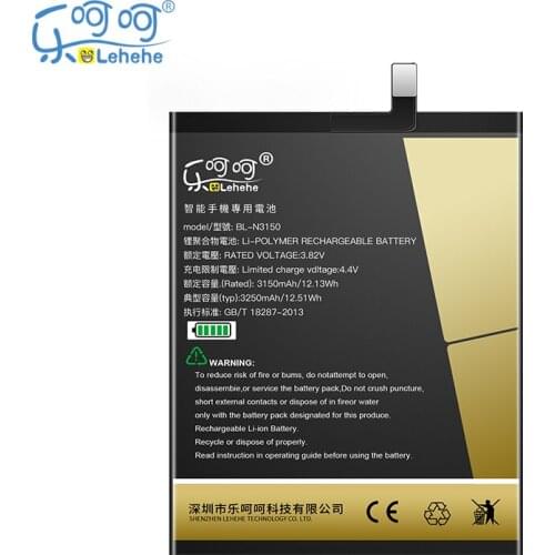 LEHEHE BL-N3150 Battery For Gionee S6 GN9010 3250mAh with Tools Gifts