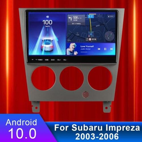 Car Navigator For Subaru Impreza 2003-2006 9.7 Inch Video BT Player Car Stereo Smart Voice Radio DVD GPS Navi Wifi Head Unit