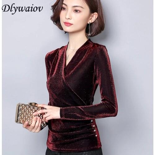 Блузки с цветами Dlywaiov China At AliExpress