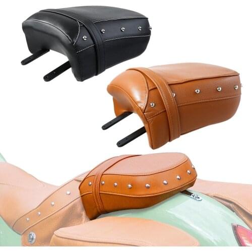 Motorcycle Leather Rear Passenger Seat For Indian Chief Chieftain 2014-2020 Dark Horse 2016-2020 Vintage Classic