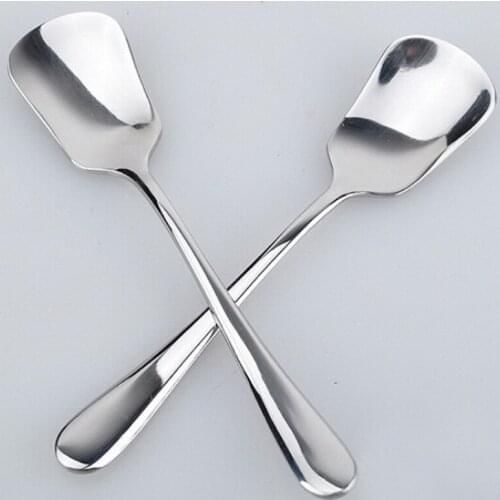 Korean cute stainless steel dessert-spoon set yogurt ice cream spoon creative pudding dessert spoon