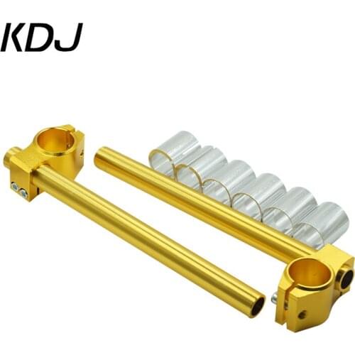 Motorcycle Handlebar CNC Cafe Racer Handlebar Racing Adjustable 24/25/26/27/28/29/30/31 mm Clip On Fork Handle Bar