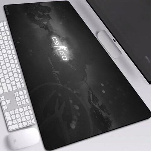 MRGBEST CSGO Mouse Pad Gamer Extra Big Desktop Mats with Anti-slip Rubber Pad Dirt-resist for Playing DOTA LOL CSGO Games