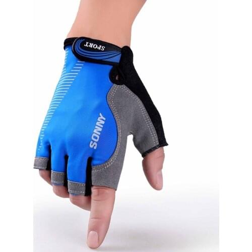 Non-Slip Breathable Bike Gloves Mens Womens Spring Summer Bicycle Short Gloves Cycling Cycle Gel Pad Short Half Finger Gloves