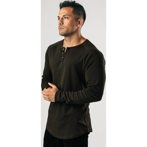 Autumn New Fashion Long Sleeve T shirt Men Gym Clothing Running shirt Men Fitness T-shirt homme Silm Fit Sports Tshirt Male