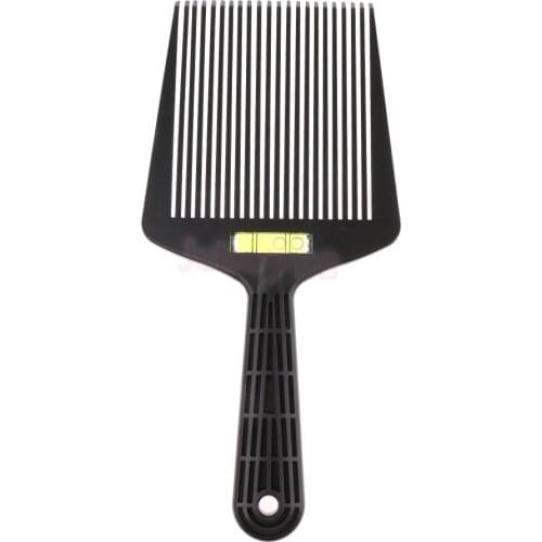 Salon Black Plastic Afro Curly Hair Lifting Pick Detangler Hair Styling Comb