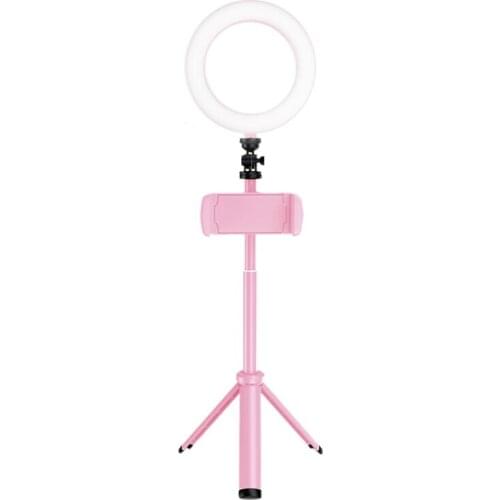 LED Ring Light Mobile Phone Live Beauty Light for Youtube Makeup Live Fill Light Tripod for Phone with Ring Light