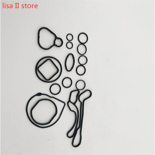 1set Cooling System Seal Oil Cooler Gasket Seals For CRUZE Sonic OPEL Astra Zafira Signum 55354072