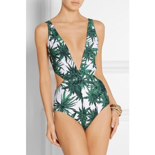 Women Sexy Bikini Cotton Floral Wire Free Bathing Suits Woman 2020 New Elegant Fashion Bikini One Piece Summer Swimwear Bikini