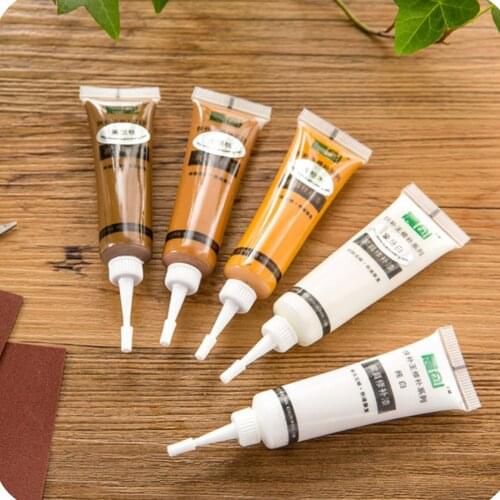1PC Furniture Refinishing Paint Floor Color Paste Repair Pen Wood Floor Filling Paint Decorative Seal Glue Paintt