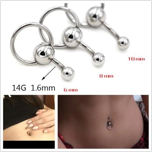 1PC Sex Accessories Surgical Steel Navel Piercing Sexy Belly Button Rings Piercing Ombligo Porn BDSM Bondage Body Jewelry
