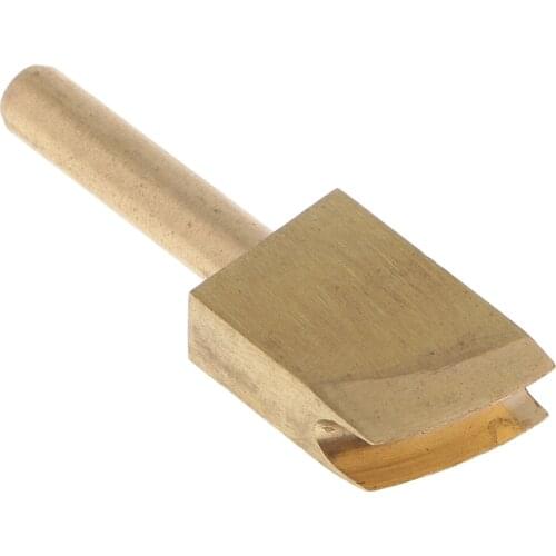4mm Leather Edge Sealing Tool Brass Soldering Iron Edge Marking Creaser Tip