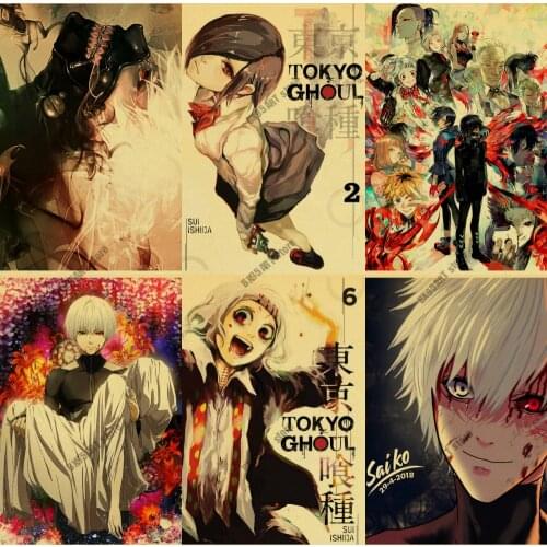 5D DIY Diamond Painting Tokyo Ghoul Anime Cross Stitch Kits Mosaic Wall Art Home Decoration Diamond Embroidery Full Square Drill