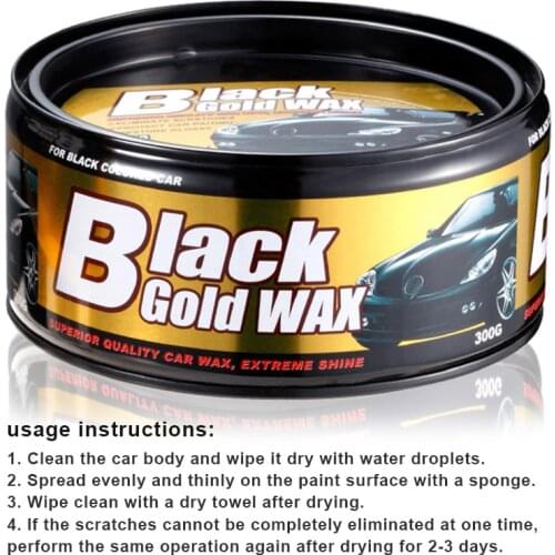 Car Wax Car Maintenance Scratch Repair Polishing Wax Car Supplies Long Lasting for Black Cars EDF88