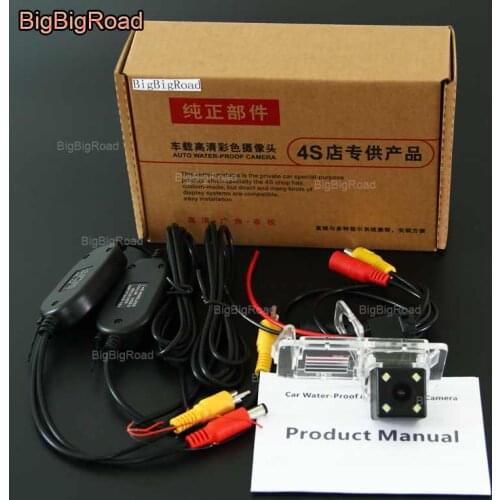 BigBigRoad For Renault Megane 2 II 3 III / Clio 4 2014 2015 / Master 2010-2015 Wireless Camera Car Rear View Backup Camera