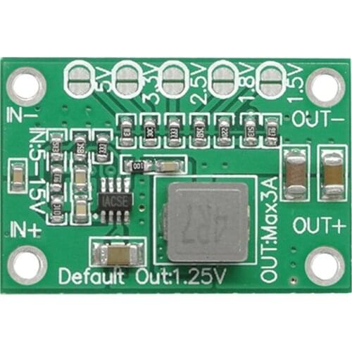 CA-1235 Power Module, 1.25V 1.5V 2.5V 3.5V Output, 3A Adjustable Step-Down Module